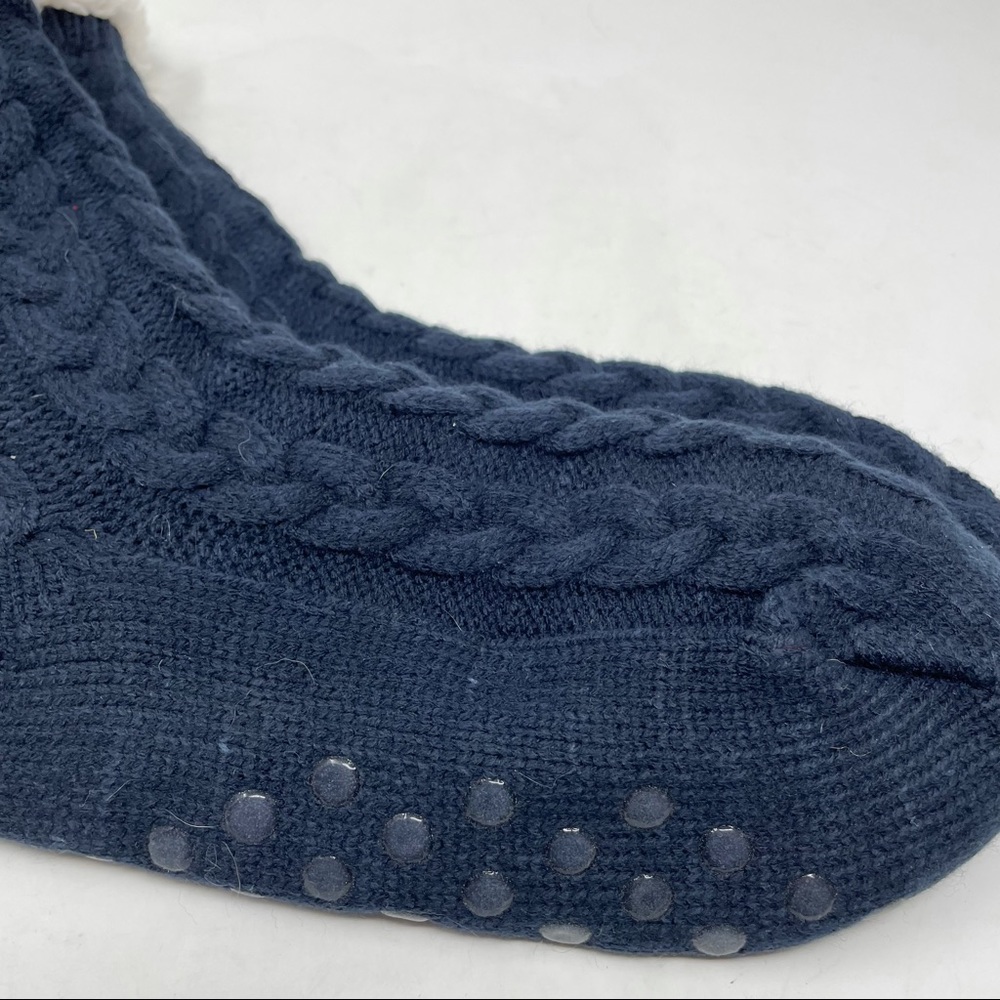 NWT LUTHER PIKE SEATTLE Slipper Socks Non-Slip Grippers - Picture 5 of 5
